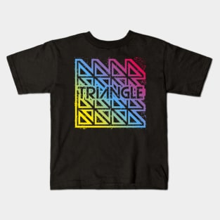 Triangle Rainbow Kids T-Shirt